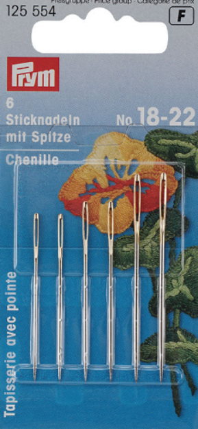 Bild von PRYM STICKNADELN MIT SPITZE