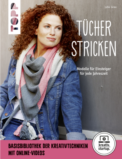 Bild von GRAU Tücher stricken