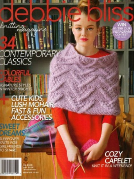 Bild von DEBBIE BLISS Knitting Magazine Herbst Winter 2014