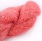 COWGIRLBLUES FLUFFY MOHAIR SOLIDS ruby grapefruit