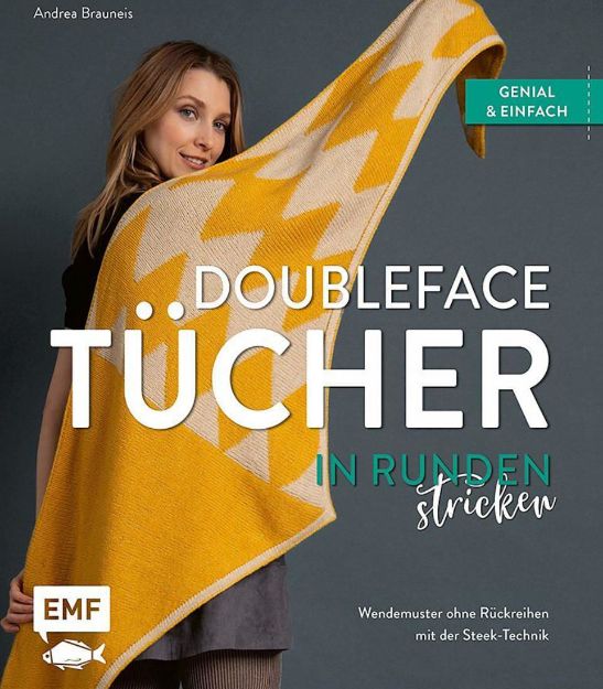 Bild von BRAUNEIS Doubleface Tücher stricken