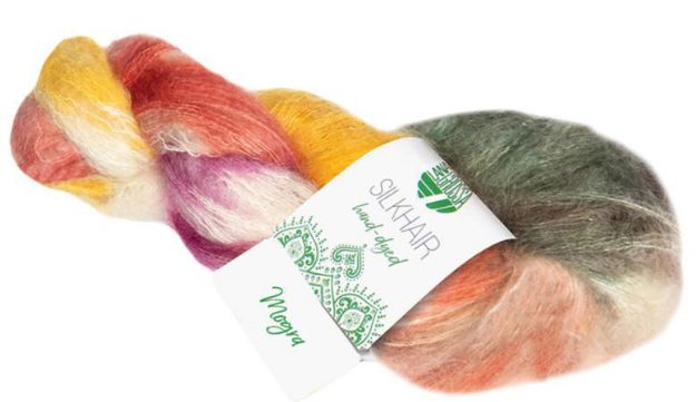 LANA GROSSA SILKHAIR HAND-DYED Mogra 608