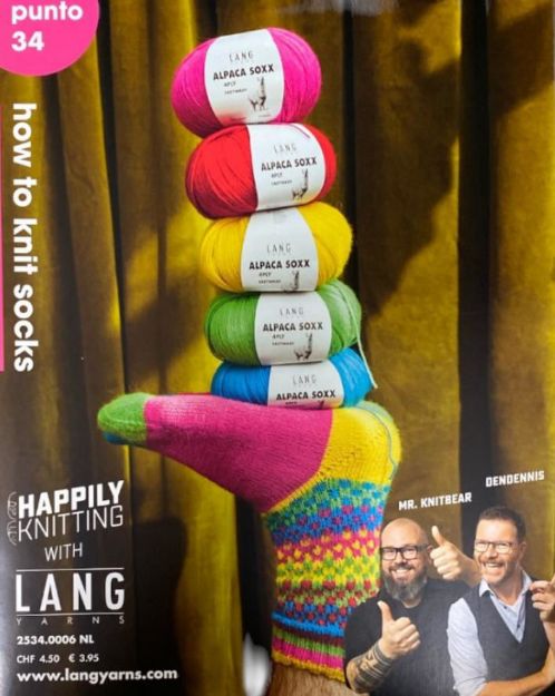 Bild von LANG PUNTO 34 How to knit socks