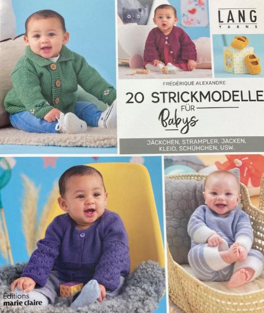 Bild von ALEXANDRE 20 Strickmodelle für Babys