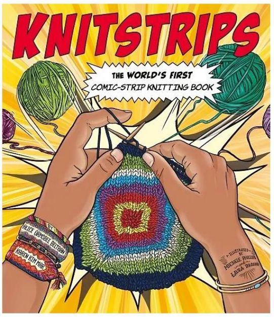 Bild von Knitstrips - The World's First Comic-Strip Knitting Book