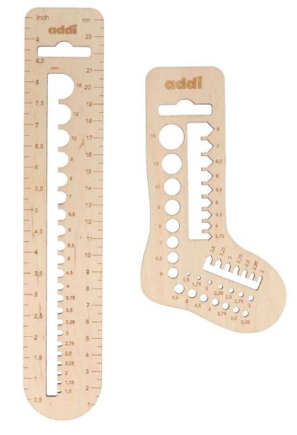 Bild von ADDI CALIBRO Holznadelmass-Set