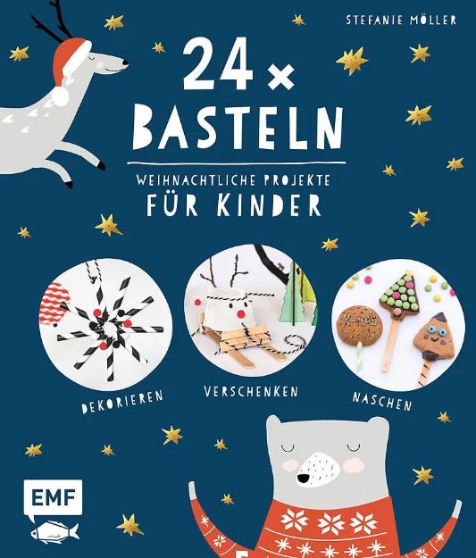 Bild von MÖLLER 24 x Basteln - Weihnachtliche Projekte für Kinder