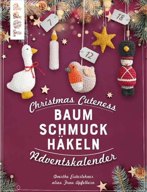 Bild von EISTERLEHNER Adventskalender Baumschmuck häkeln