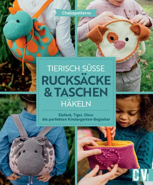 Bild von CHABEPATTERNS Tierisch süsse Rücksäcke & Taschen häkeln