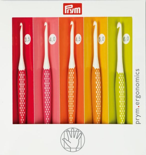 Bild von PRYM HÄKELNADEL-SET ERGONOMICS 3.5 - 6.0