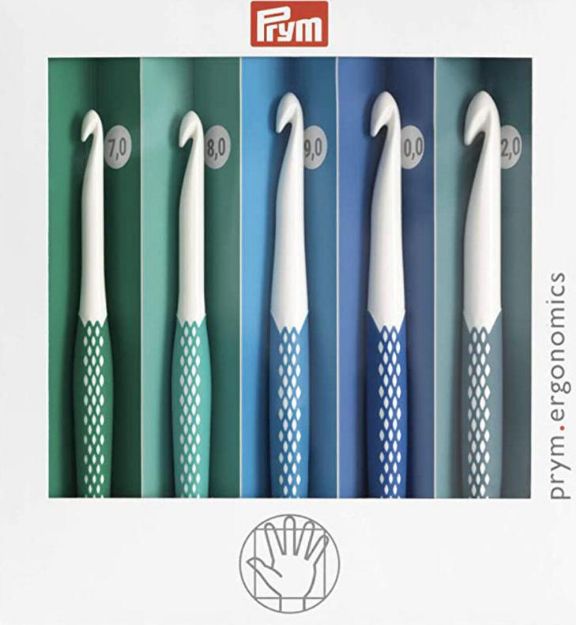 Bild von PRYM HÄKELNADEL-SET ERGONOMICS 7.0 - 12.0