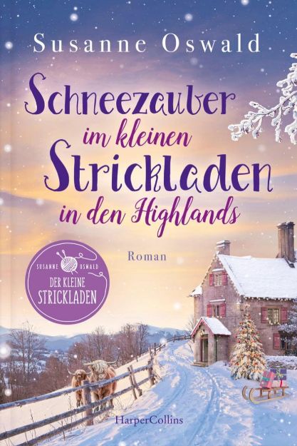 Bild von OSWALD Schneezauber im kleinen Strickladen in den Highlands