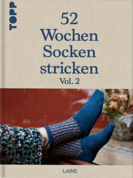 Bild von LAINE 52 Wochen Socken stricken Vol. 2