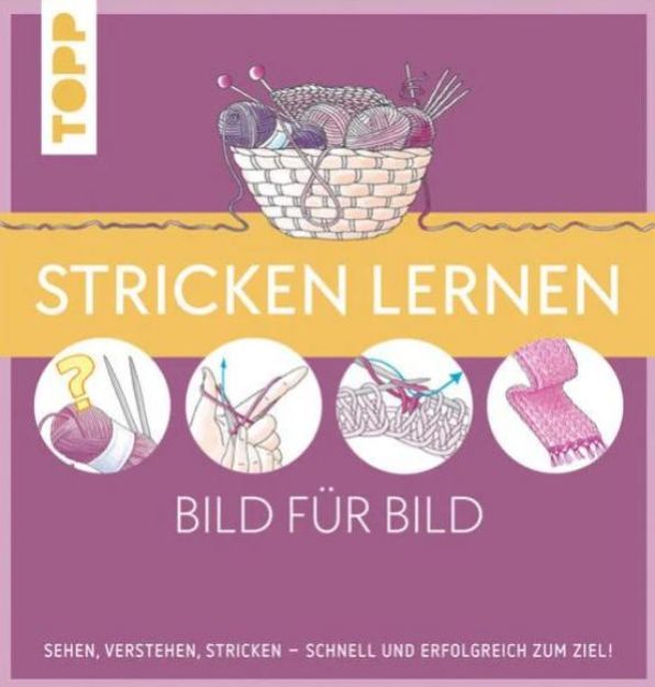 Bild von Stricken lernen - Bild für Bild