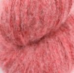 LOTUS YARNS BRUSHED CASHMERE YARN coral 12