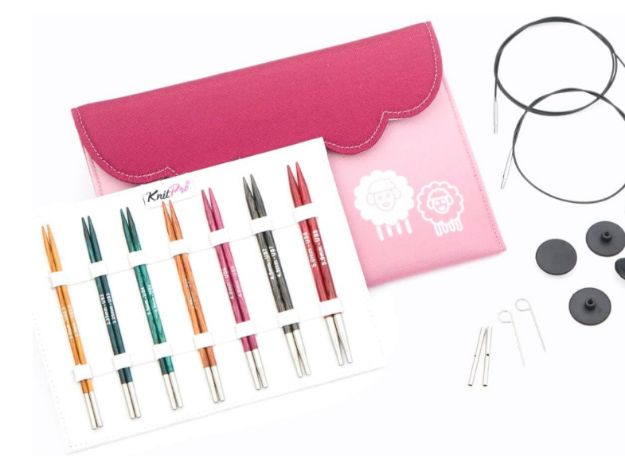 Bild von KNIT PRO DREAMZ MIDI INTERCHANGEABLE NEEDLE SET 13 CM