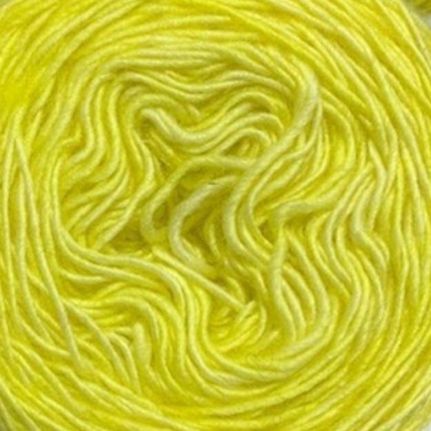 COWGIRLBLUES MERINO SINGLE LACE SOLIDS lemon 43