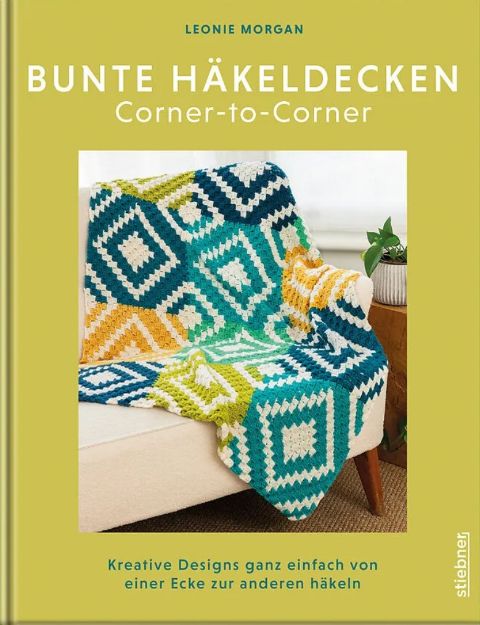 Bild von MORGAN Bunte Häkeldecken Corner-to-Corner