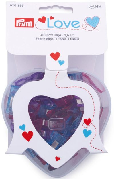 Bild von PRYM LOVE 40 STOFF-CLIPS 2.6MM