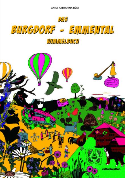Bild von DÜBI Das Burgdorf - Emmental Wimmelbuch