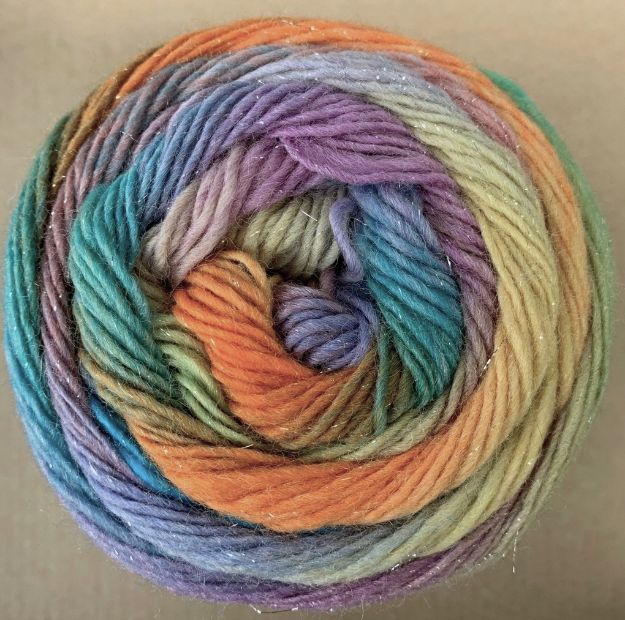 LANA GROSSA MEILENWEIT 100 COLOR MIX SPARKS 7617
