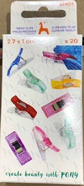 Bild von PONY Stoffklammern 2.7 x 1cm