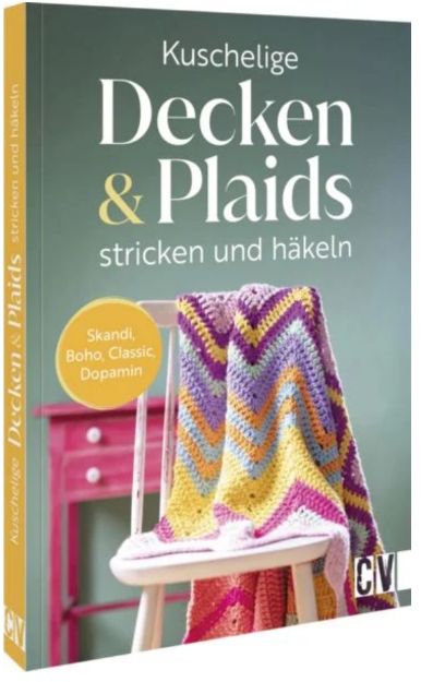 Bild von Kuschelige Decken & Plaids stricken und häkeln