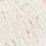 LANG COTTON TWEED weiss 1