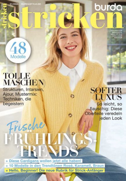 Bild von BURDA STRICKEN 01/2026