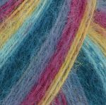 LANA GROSSA COSY SOCKS MULTI STRIPES 155