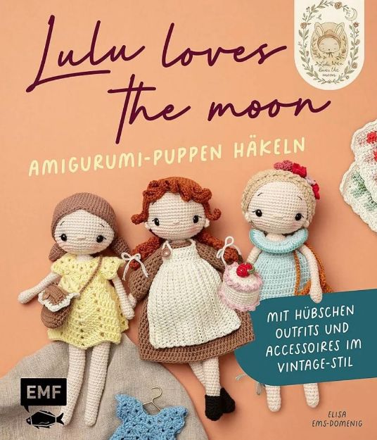 Bild von EMS-DOMENG Lulu loves the moon - Amigurumi-Puppen häkeln