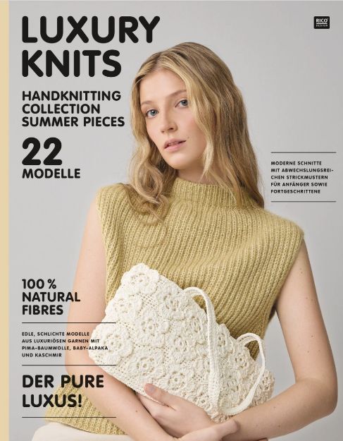 Bild von RICO DESIGN Luxury Knits Handknitting Collection Summer Pieces