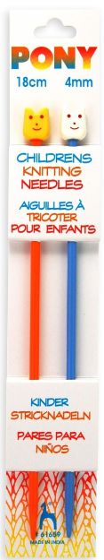 Bild von PONY KINDERSTRICKNADELN PAAR 18 CM