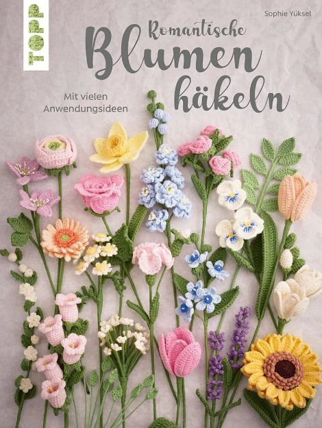 Bild von YÜKSEL Romantische Blumen häkeln
