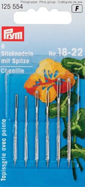 Bild von PRYM STICKNADELN MIT SPITZE