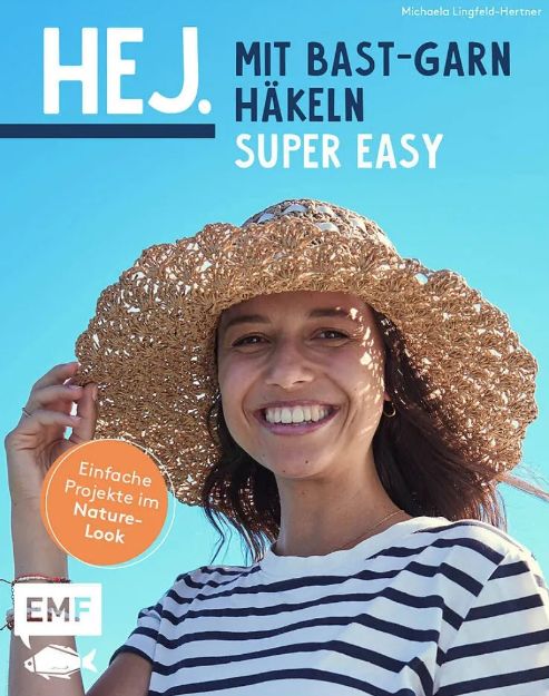 Bild von LINGFELD-HERTNER Hej. Mit Bastgarn Häkeln super easy