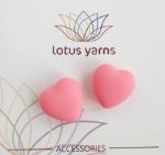 THE YARN SPECIALIST POINT PROTECTORS Herz rosa