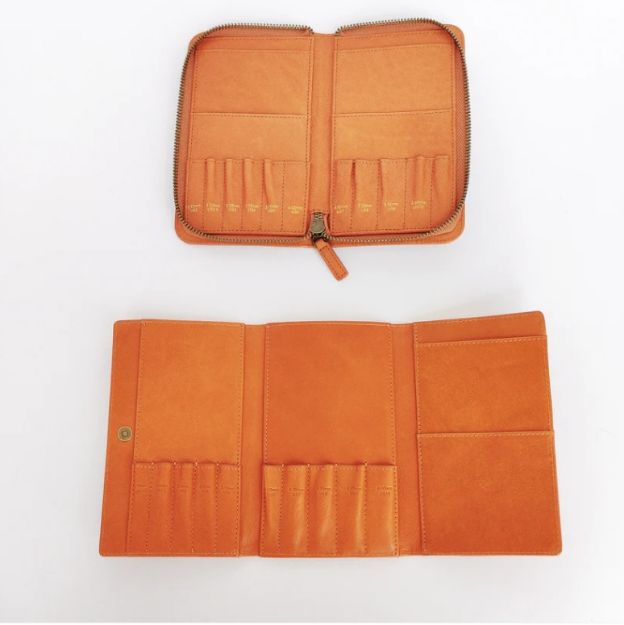 LOTUS YARNS PAMIR L Nadeltasche für Nadelspitzen mit Reissverschluss