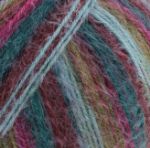 LANA GROSSA COSY SOCKS MULTI STRIPES 158
