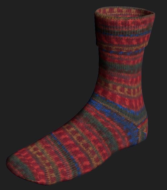 LANG SUPER SOXX COLOR SCOTTISH ISLE 571