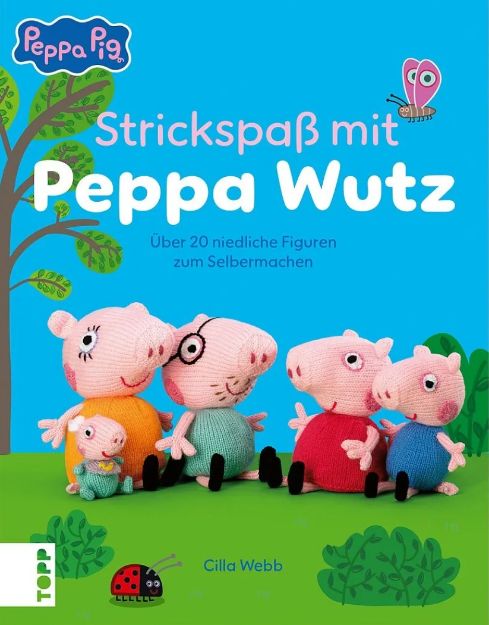 Bild von Strickspass mit Peppa Wutz