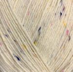 LANA GROSSA MEILENWEIT TWEED 6-fach – Rohweiss · 9862