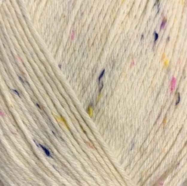 LANA GROSSA MEILENWEIT TWEED 6-fach – Rohweiss · 9862