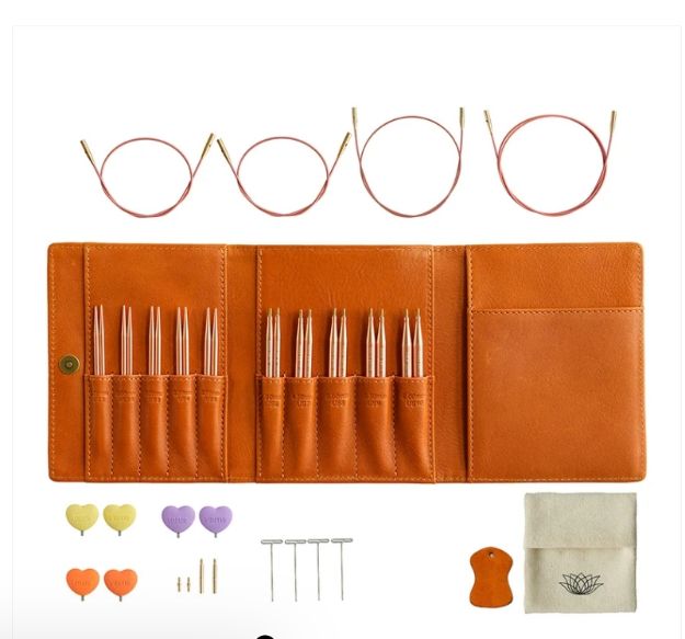 Bild von LOTUS YARNS ALPS 3.5 INTERCHANGEABLE NEEDLE SET 8.5 CM